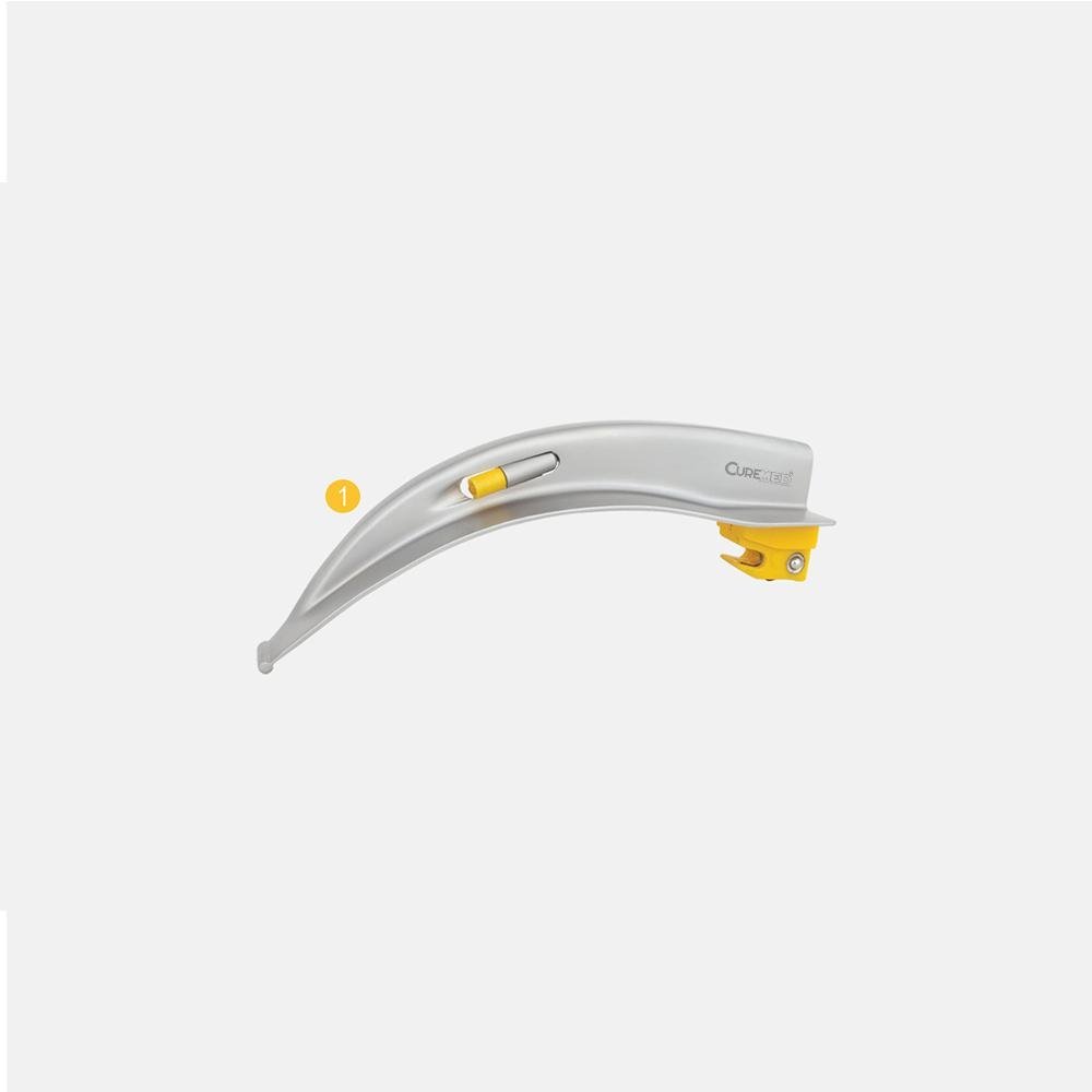 Single-Use Conventional-Fitting Macintosh Laryngoscope with Single LED - Image 2