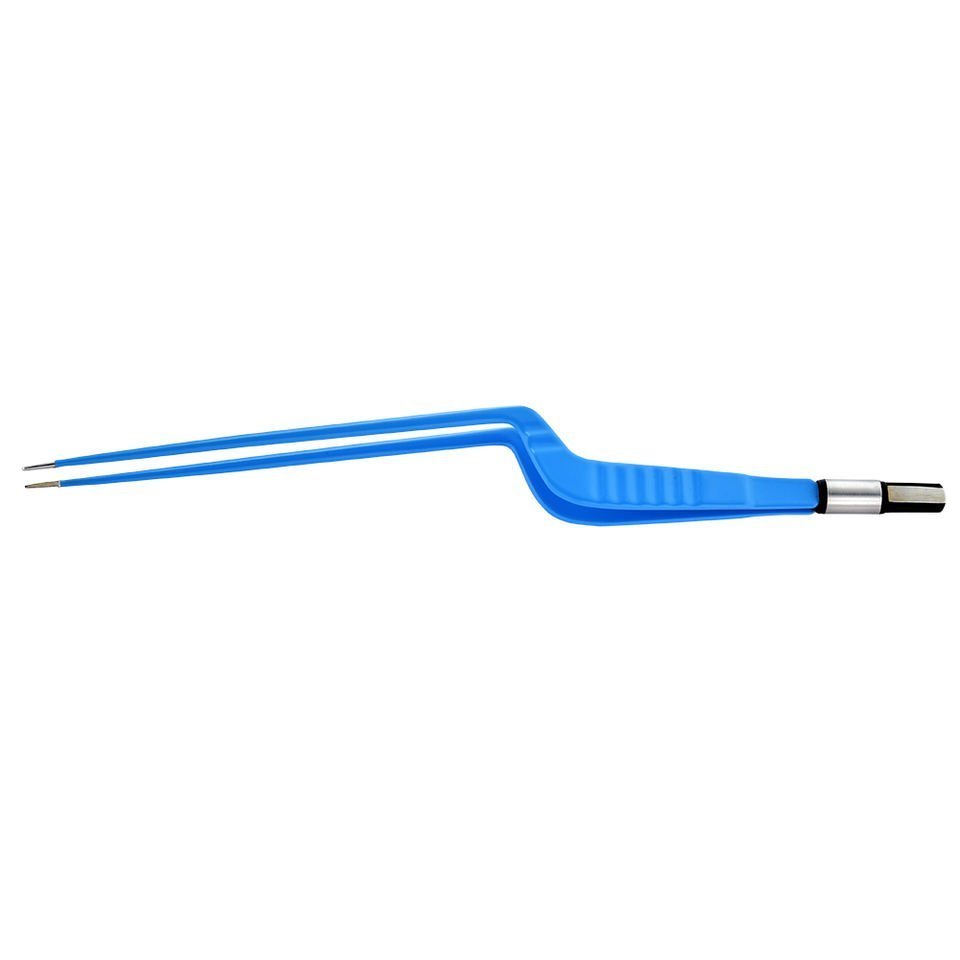 Bayonet Bipolar Forceps – 16 cm, 1 mm Tip