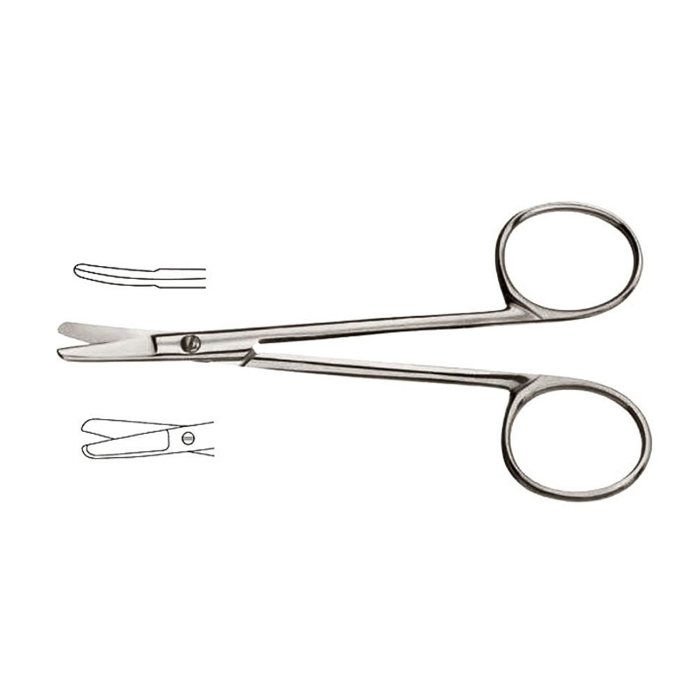 Nasal Scissors Slightly Curved