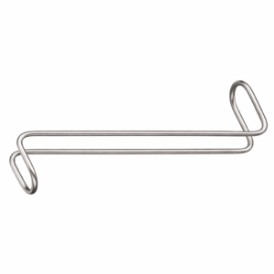 Collin Hartmann S-Shaped Retractor, 16 cm – Dual Ended