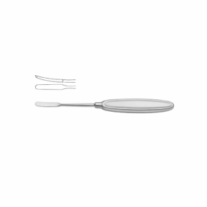 Converse Periosteal Elevator, 17.8 cm – 4 mm Curved Tip