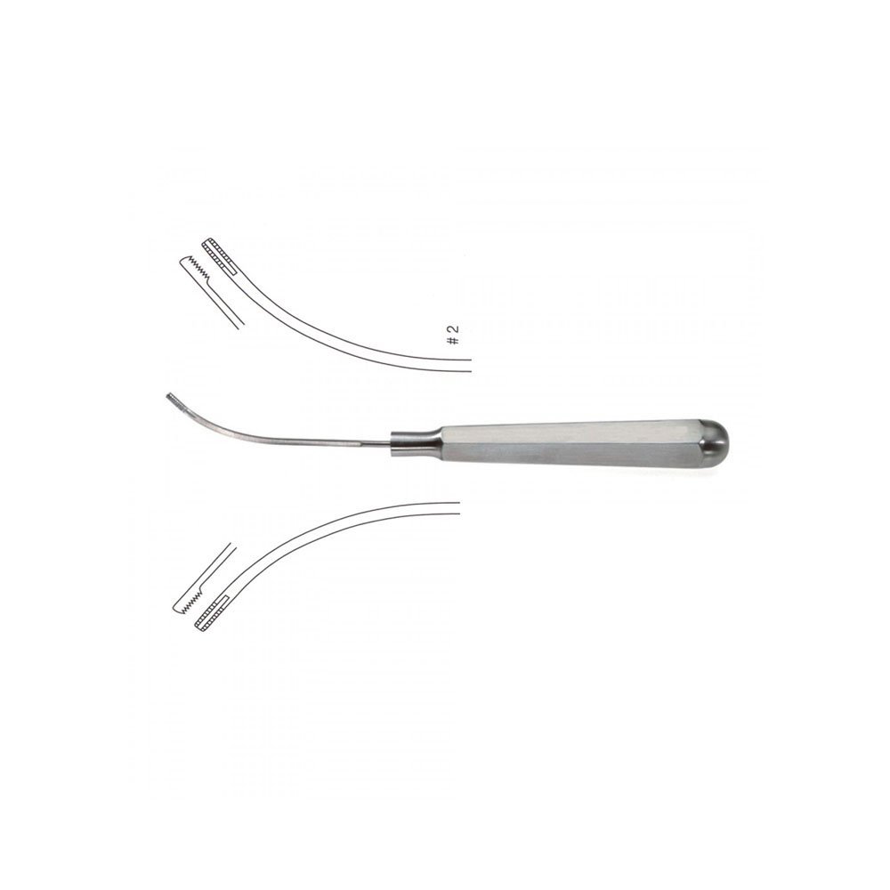 Dingman Cartilage Abrader - Curved