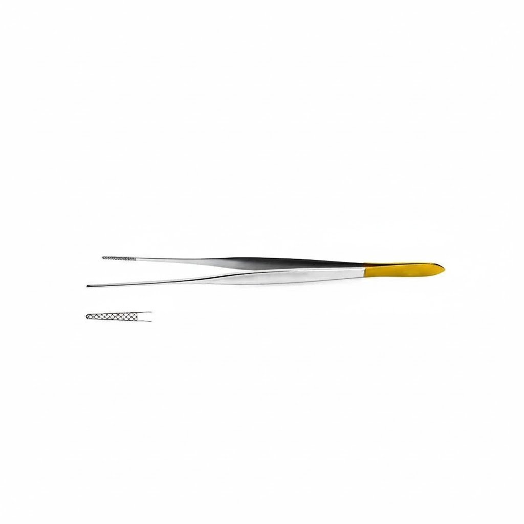 Cushing Thumb Forceps – Thin Tungsten Carbide Jaws