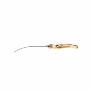 Daniel Endoscopic Forehead Nerve Hook, Curved Right, 9-1/4" 23.5 cm