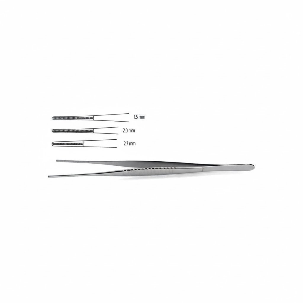 DeBakey Vascular Tissue Forceps – Narrow Profile