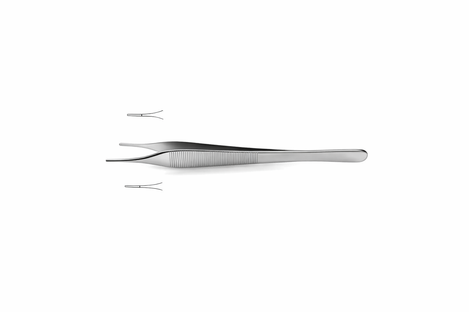 Adson Micro Suture Forceps, 12.1 cm – 0.9 mm Tips