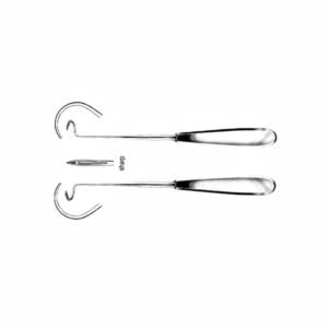 Deschamps Ligature Needle, 23 cm – Sharp or Blunt Tip