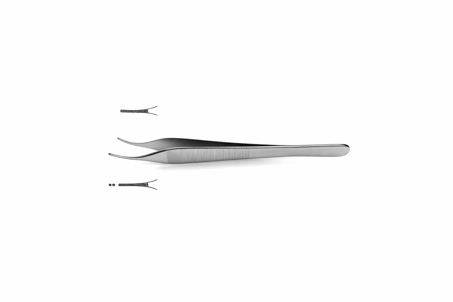 Adson Thumb Forceps – Cross-Serrated Tips