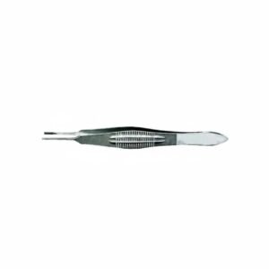 Feld Blepharoplasty Forceps, 108 mm – Delicate 9×9 Teeth