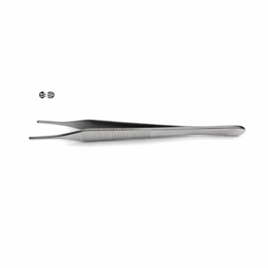 Adson Tissue Forceps, 12 cm – 2×3 Teeth