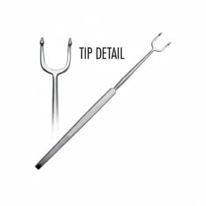 Fomon Retractor, 17 cm – Ball Tips 5 × 10 mm, Insulated