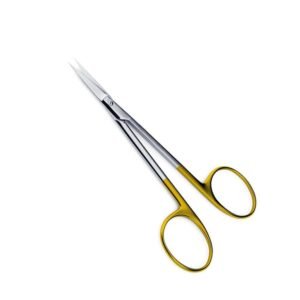 Iris Scissors Tungsten Carbide Serrated