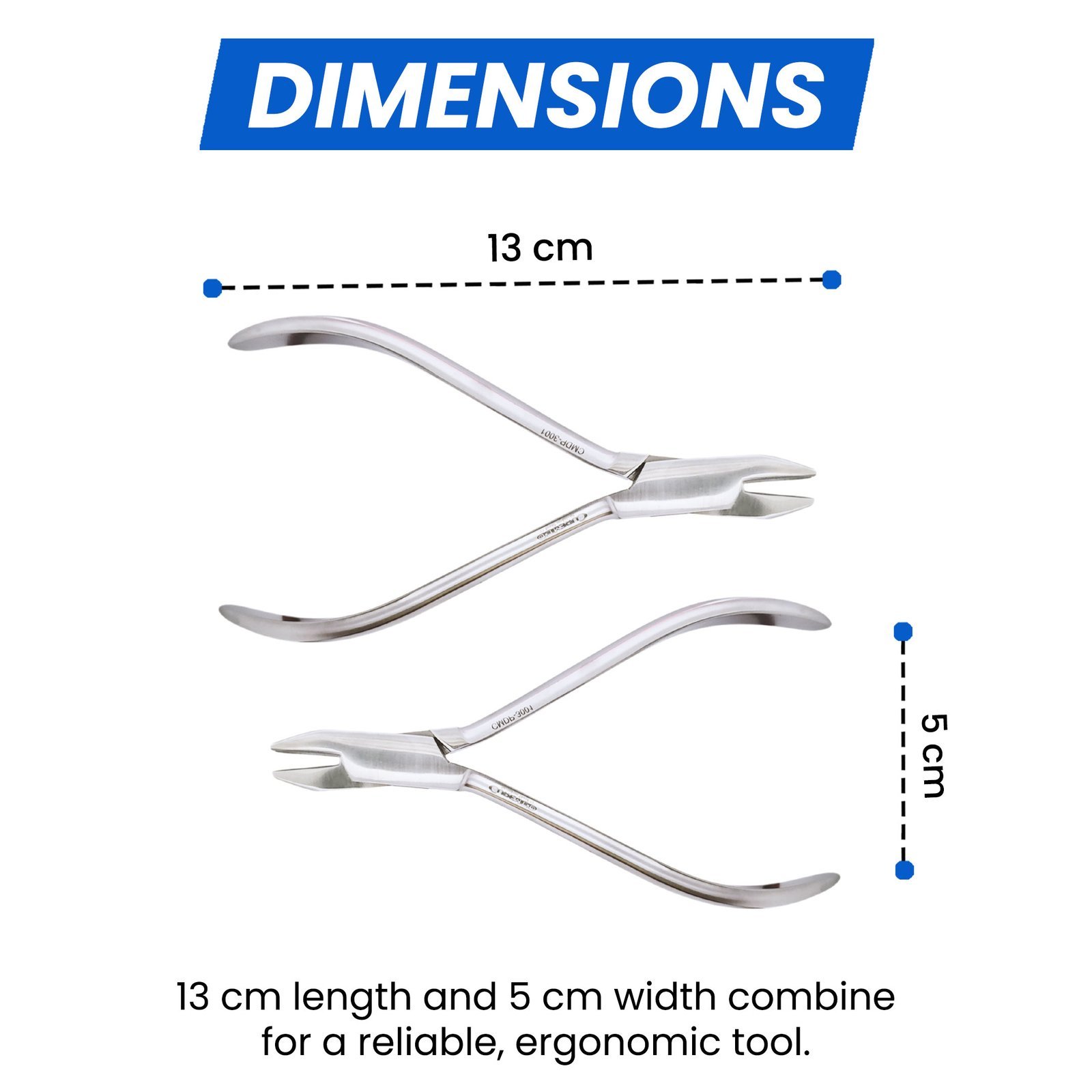 Three-Jaw Orthodontic Aderer Pliers - Image 3