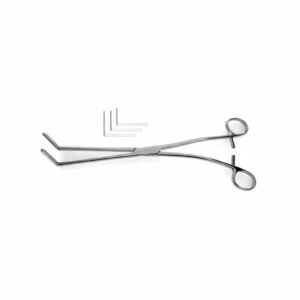 Glassman Stomach Resection Clamps - Right angled jaws w/ atraumatic serrations