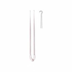 Humby Swivel Skin Hook, 11.5 cm – 2 Sharp Prongs