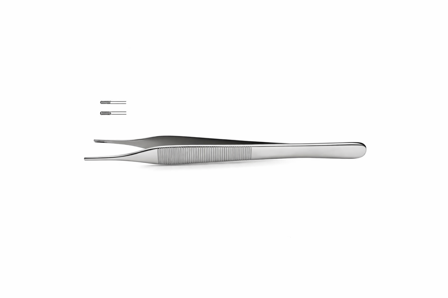 Adson-Brown Tissue Forceps, 12 cm – 7×7 Teeth