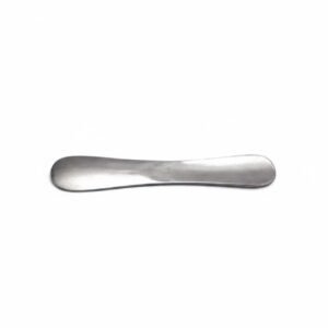 Jaeger Eye Spatula – Flat Blade, Stainless Steel