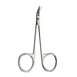 Nasal scissors Angled Right Sharp