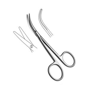 Foeman Lower Lateral Cartilage Scissors Strongly Curved