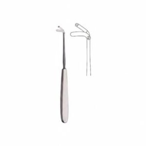 Maltz Cartilage Knife, Angled 16 cm – With Blade Guard