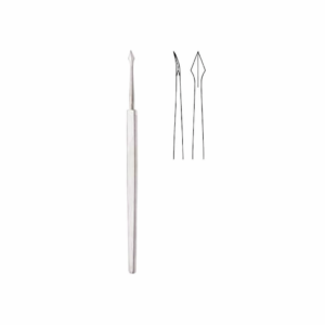 Masing Cartilage Knife, Curved 13 cm
