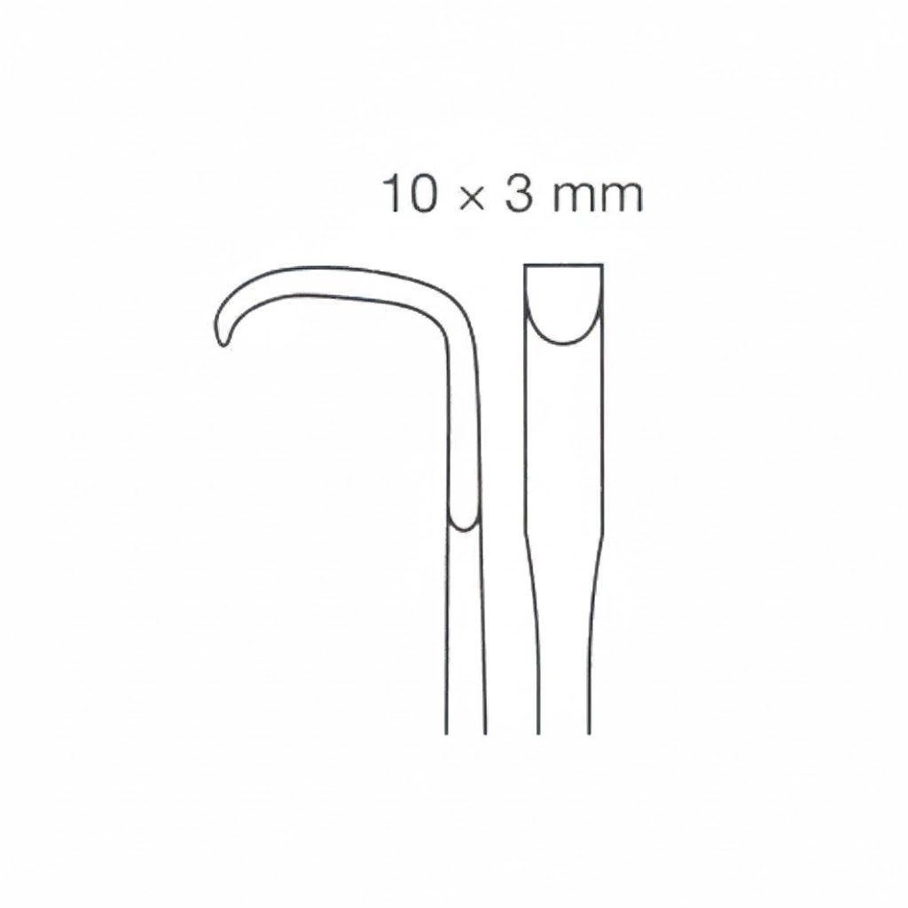 Meyerding Retractor, 18 cm - Image 4
