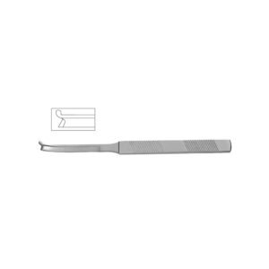 Silver Guarded lateral Osteotome