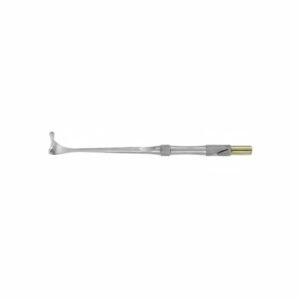 Nasal Skin Retractor, 15 cm – 16 mm, Grooved Concave Tip
