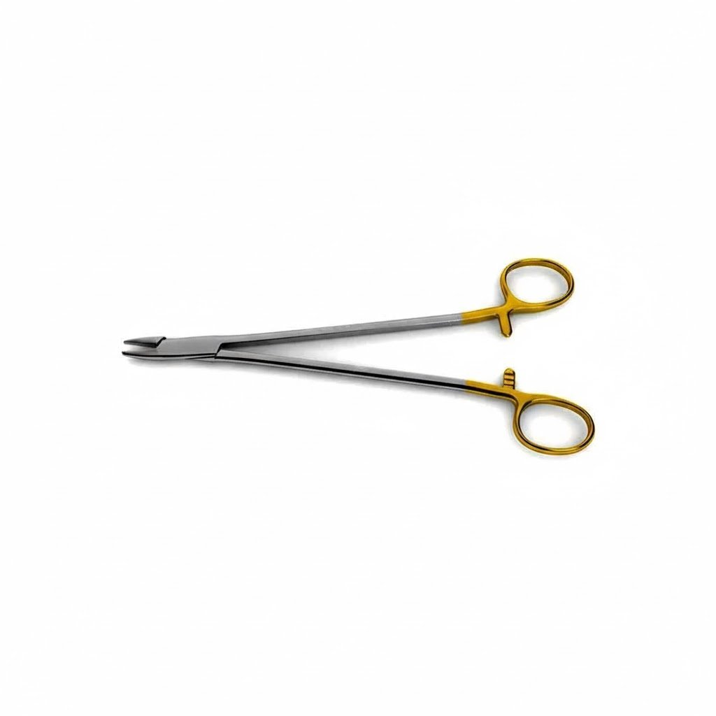 Needle Holder - Tungsten Carbide Heavy, Box Lock