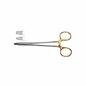 Heavy-Duty Needle Holder, 15 cm – Tungsten Carbide, 18-Gauge Wire