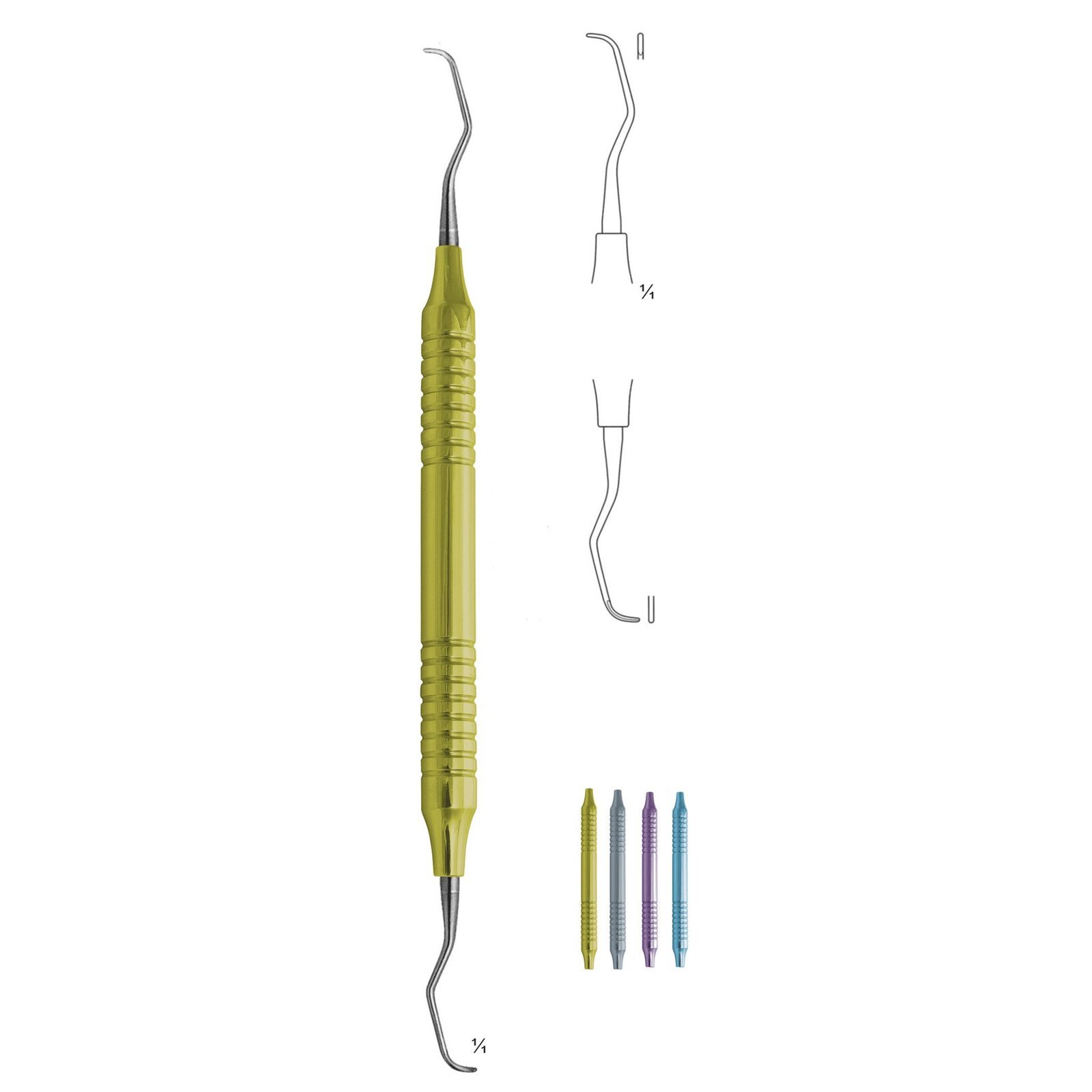 Scalers Ti 17.5cm Handle Titanium