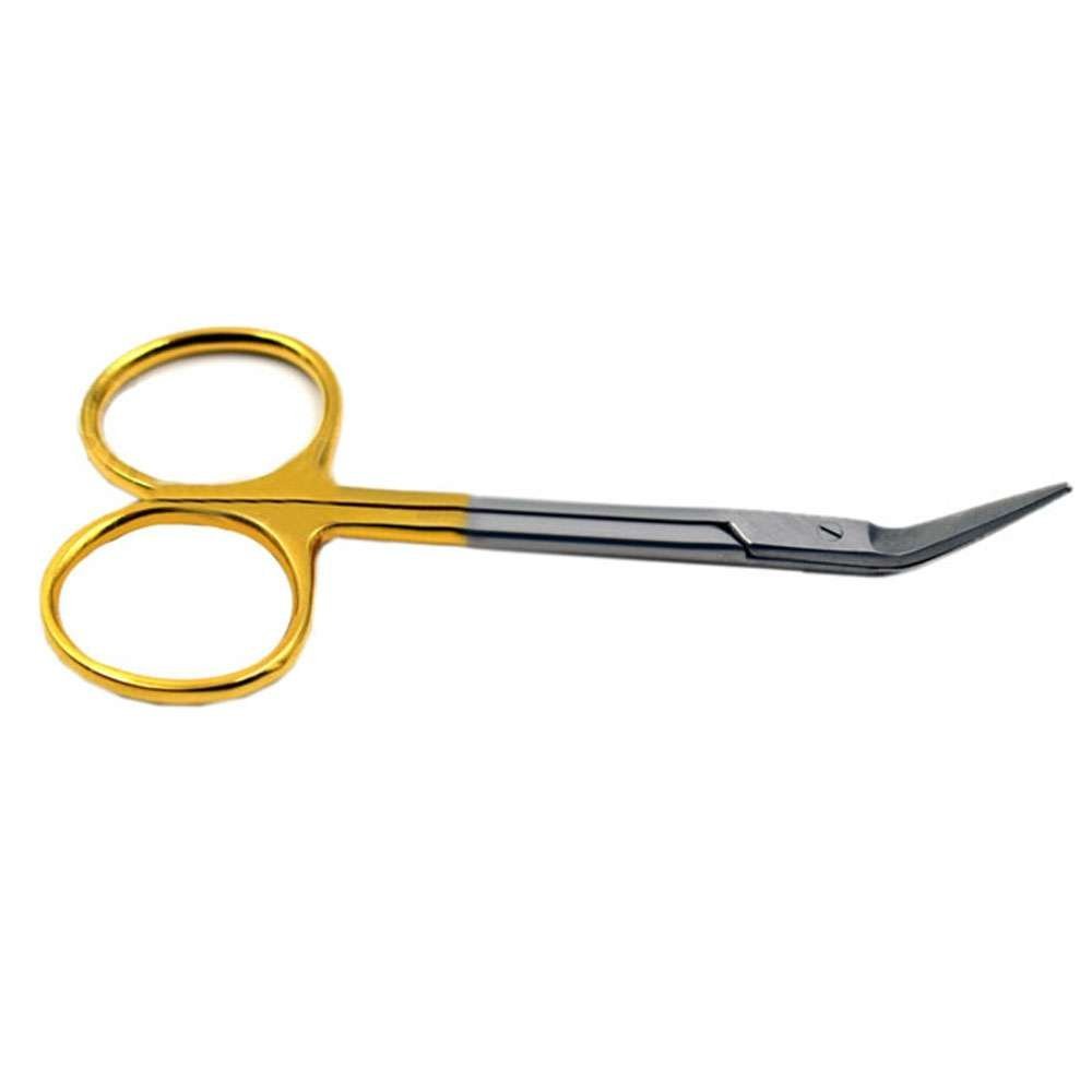 Nasal Scissor Angled Blunt Tips - Tungsten Carbide - Image 3