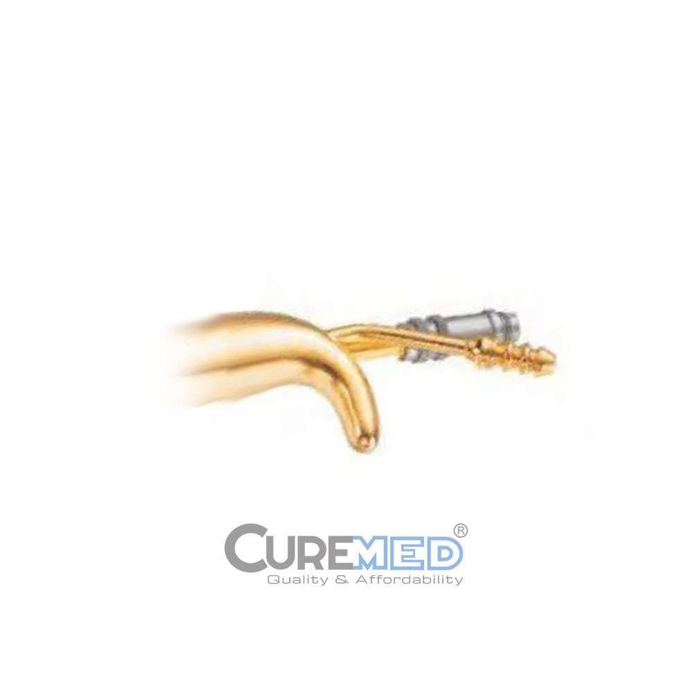 Epstein Lighted Breast Retractor – Fibre Optic, Suction, Toothed - Image 2