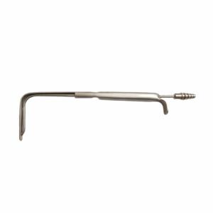 Aufricht Nasal Retractor, 20 cm – Fibre Optic with Suction