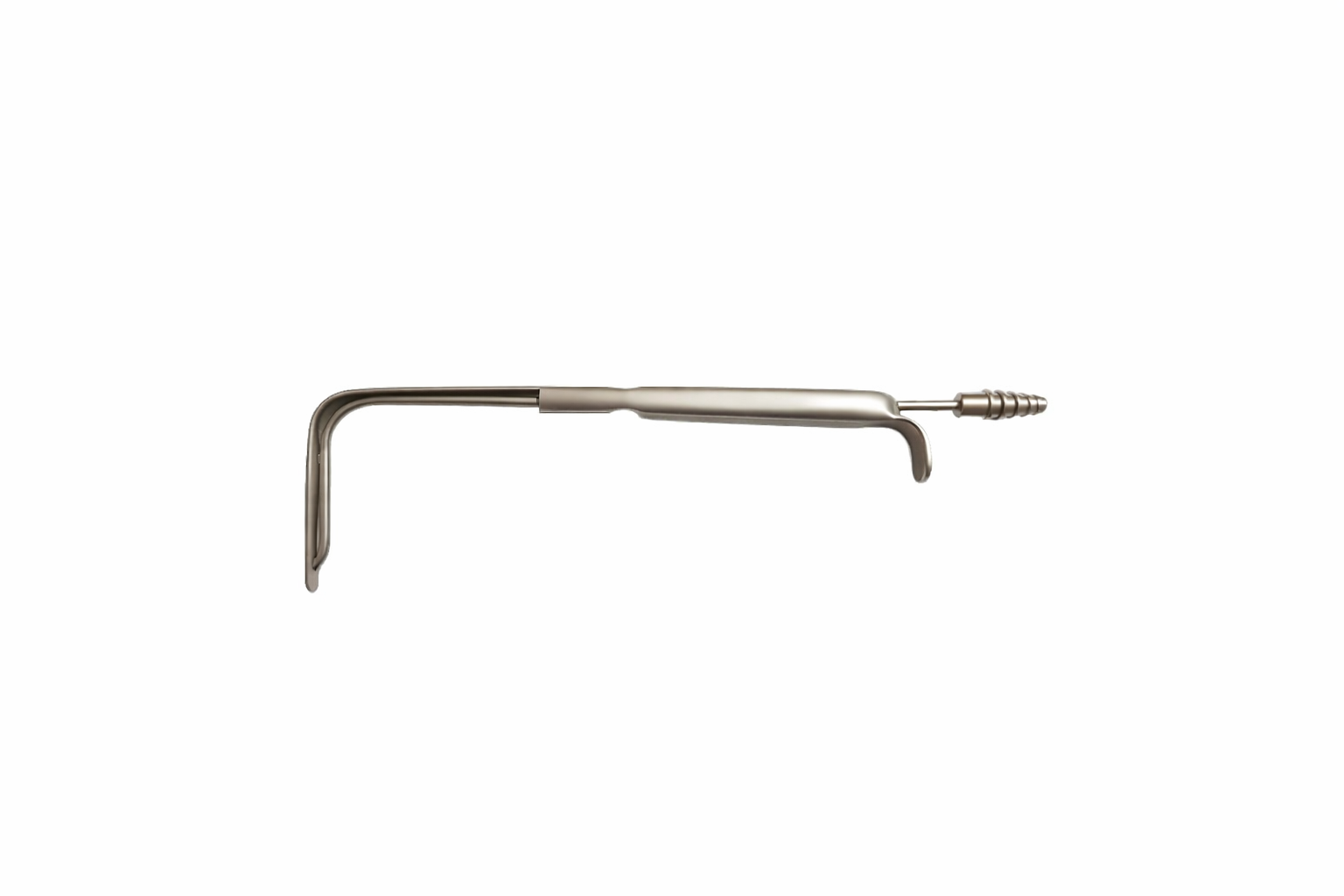 Aufricht Nasal Retractor, 20 cm – Fibre Optic with Suction