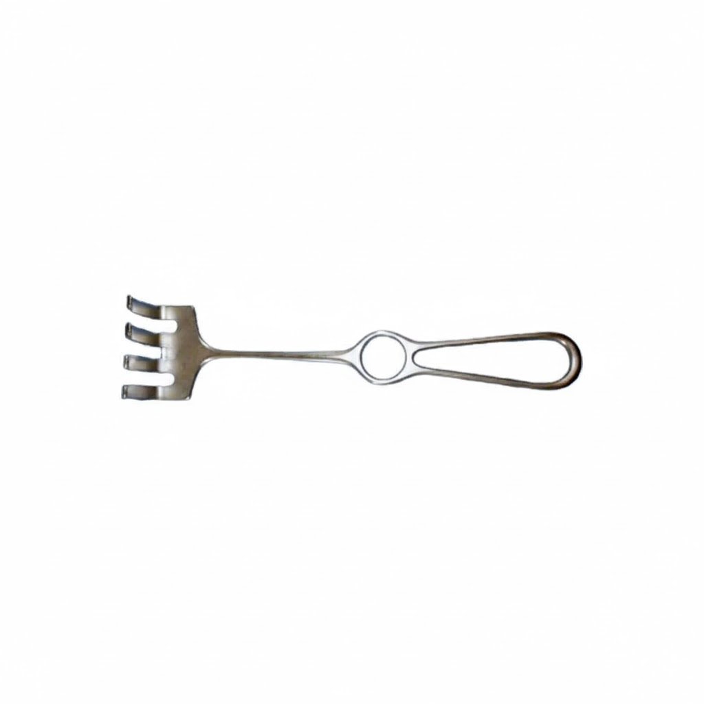Ollier Israel 4 Prong Blunt Rake Retractor