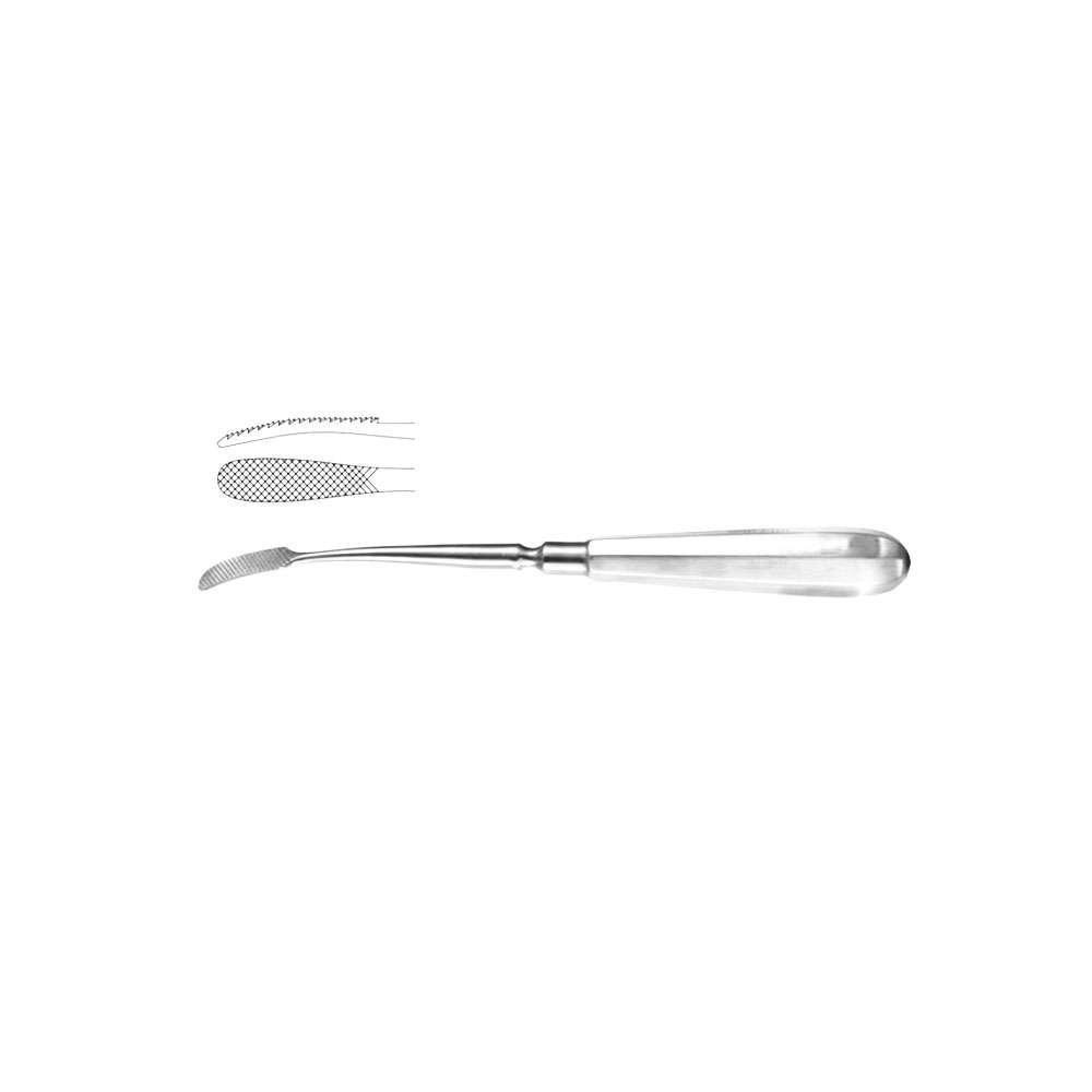 Reidy Nasal Rasp - Curved Cross Cut Serrations