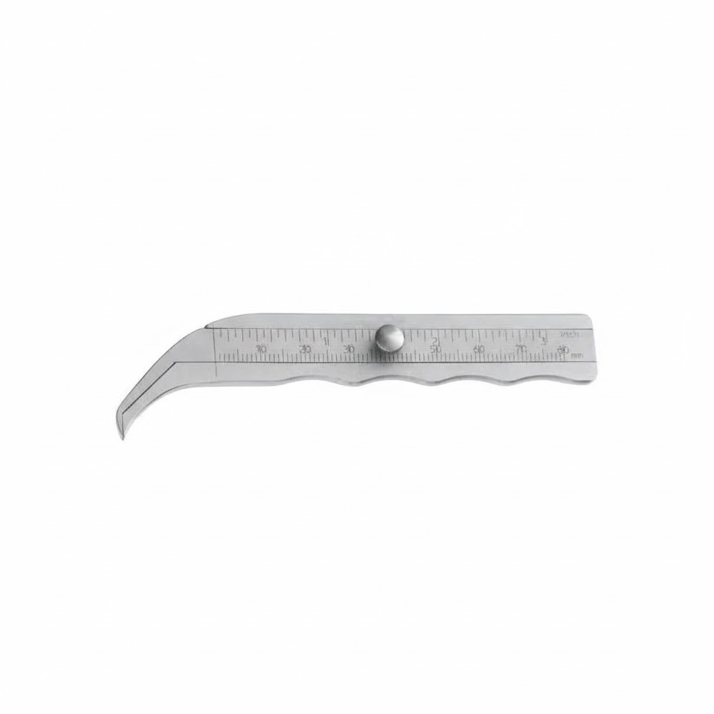 Precision Caliper, 11 cm – 0–80 mm Scale, Locking Screw