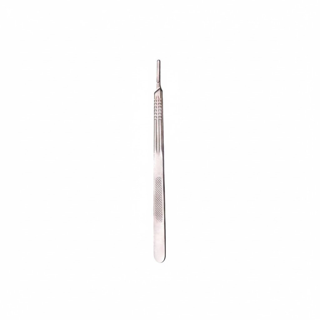 Scalpel handle, #4l long