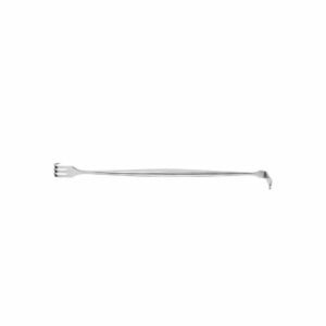 Senn miller Retractor, Double-Ended Cats Paw Retractor