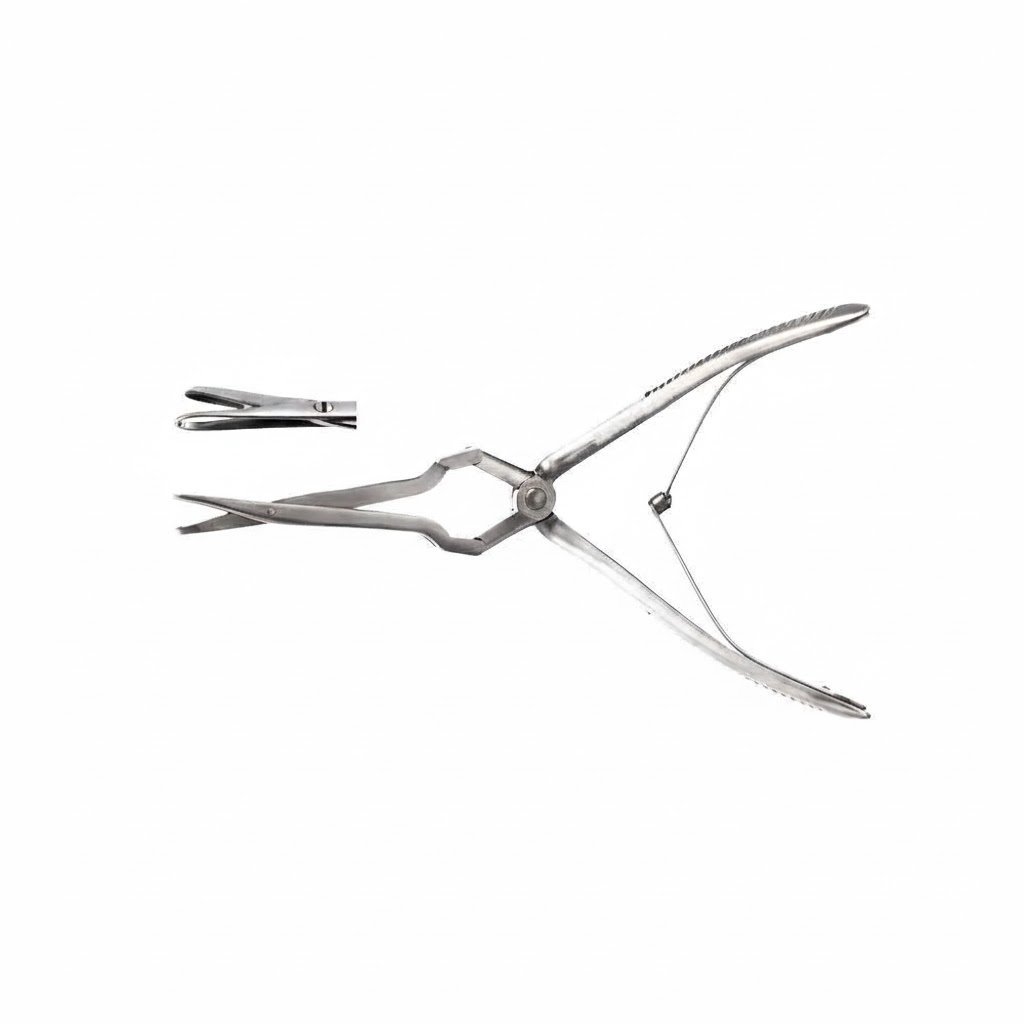 Septum Through-Cutting Forceps – Double Action, 3.0 × 14.0 mm