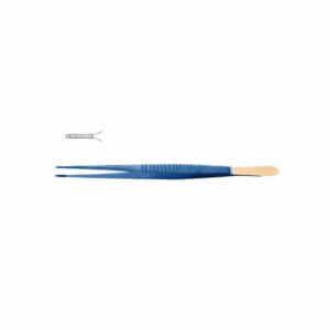 Skinner Forceps, 23 cm – Tungsten Carbide, 1×2 Teeth