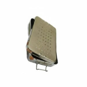 Stainless Steel Sterilizing Tray – Solid, for Surgical Instruments