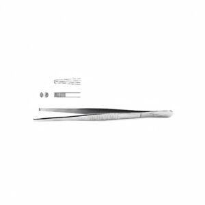 Stille Pattern Tissue Forceps, 12.7 cm – 4×5 Teeth