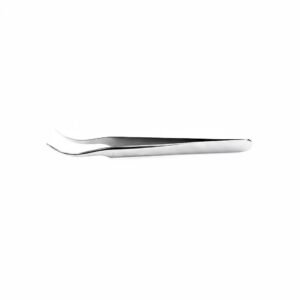 Swiss Jeweler Style Forceps, 11.4 cm – Curved Micro-Fine