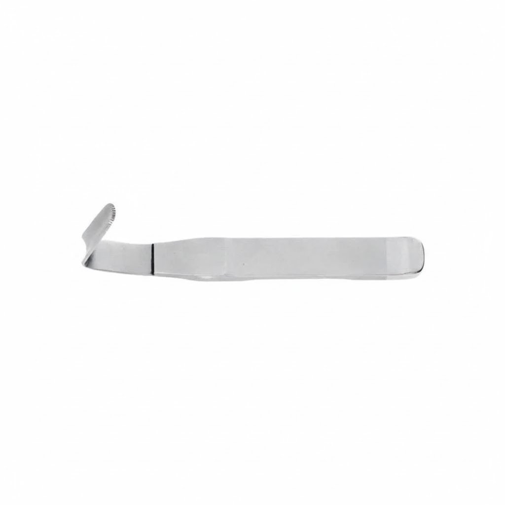 Tebbetts Aufricht Nasal Retractor, 4 3/4" (12cm), 9mm x 1 3/8in blade w/ teeth