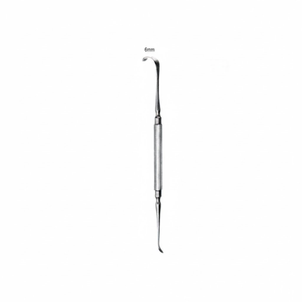 Temporo Mandibular Joint Condyle Retractor small 6x10mm, 21.5cm