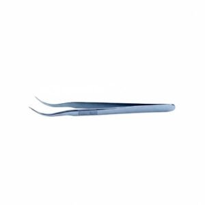 Titanium Swiss Jewelers Forceps, 11.4 cm – Curved Fine Points