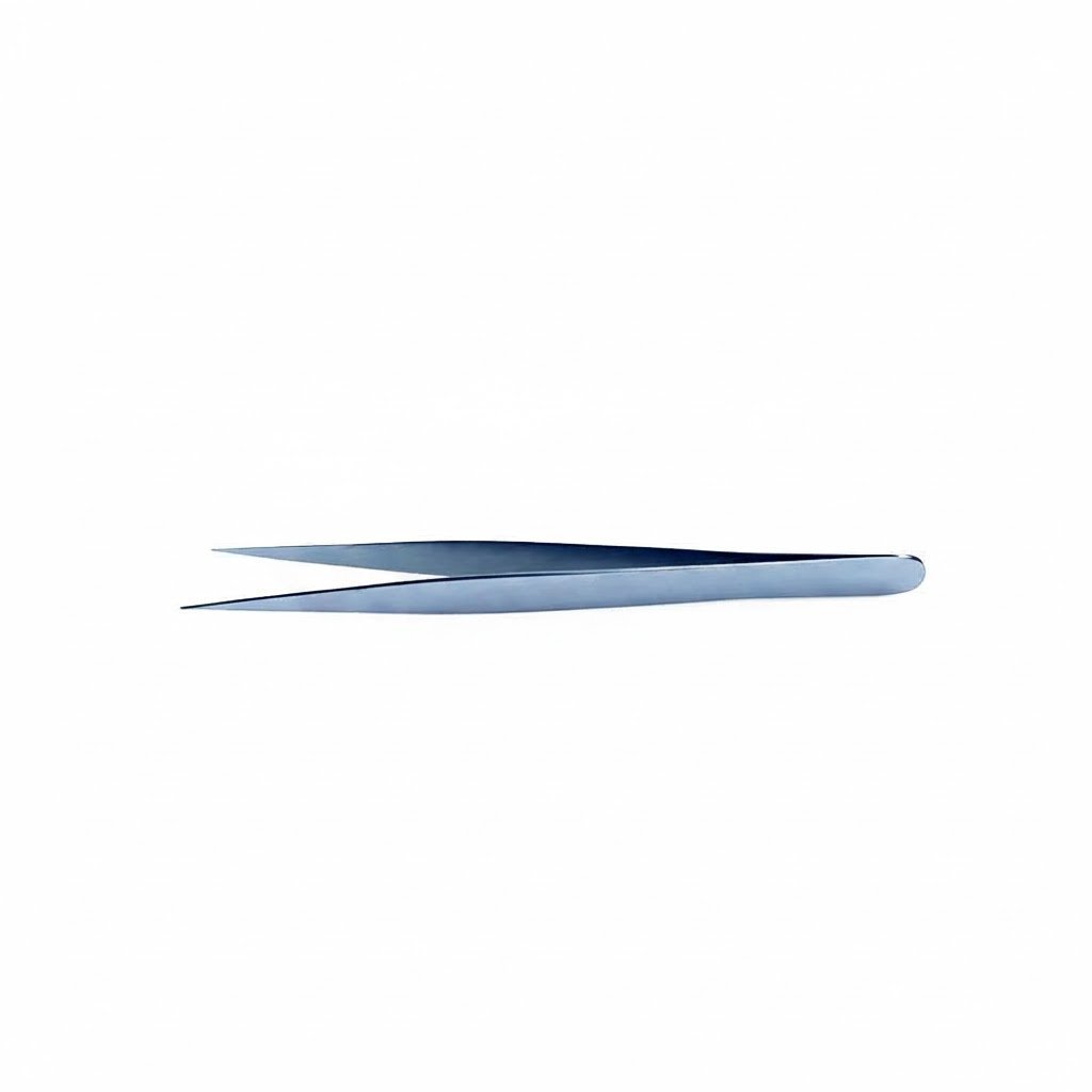 Titanium Swiss Jewelers Forceps, 12.1 cm – Extra-Fine Straight