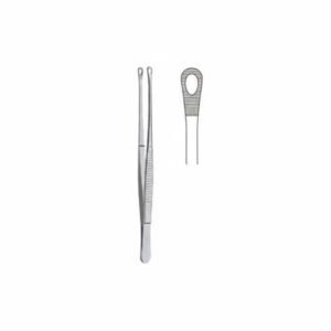 Tuttle (Singley) Tissue Forceps – Serrated Loop Tips